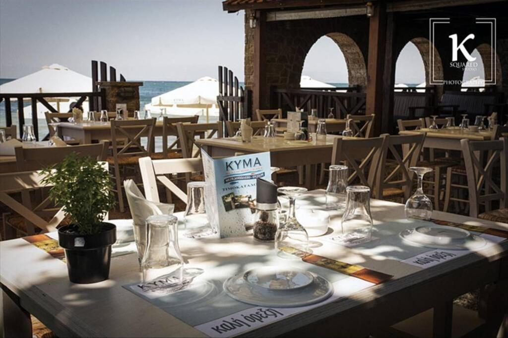 Eva Apartment With Great View Epanomi Exterior foto